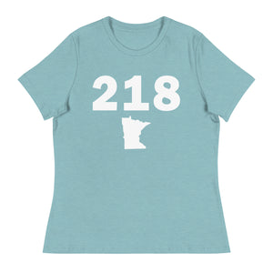218 Area Code Women's Relaxed T Shirt
