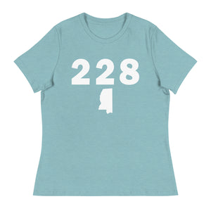 228 Area Code Women's Relaxed T Shirt