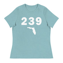 Load image into Gallery viewer, 239 Area Code Women&#39;s Relaxed T Shirt