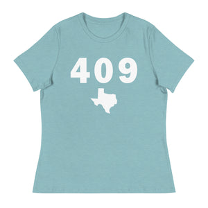 409 Area Code Women's Relaxed T Shirt