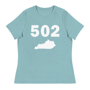 502 Area Code Women's Relaxed T Shirt