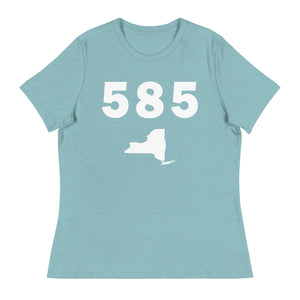 585 Area Code Women's Relaxed T Shirt