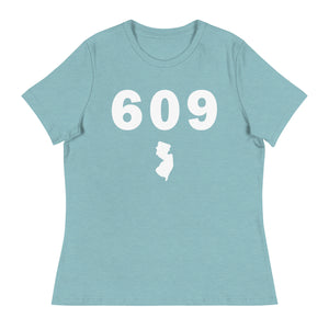 609 Area Code Women's Relaxed T Shirt