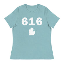 Load image into Gallery viewer, 616 Area Code Women&#39;s Relaxed T Shirt