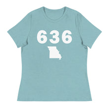 Load image into Gallery viewer, 636 Area Code Women&#39;s Relaxed T Shirt