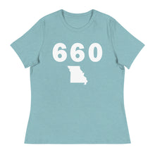 Load image into Gallery viewer, 660 Area Code Women&#39;s Relaxed T Shirt