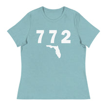 Load image into Gallery viewer, 772 Area Code Women&#39;s Relaxed T Shirt