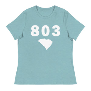 803 Area Code Women's Relaxed T Shirt