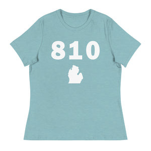 810 Area Code Women's Relaxed T Shirt