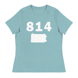 814 Area Code Women's Relaxed T Shirt