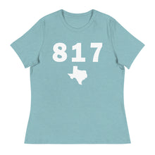 Load image into Gallery viewer, 817 Area Code Women&#39;s Relaxed T Shirt
