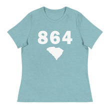 Load image into Gallery viewer, 864 Area Code Women&#39;s Relaxed T Shirt