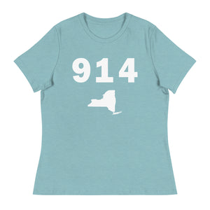 914 Area Code Women's Relaxed T Shirt