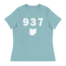 Load image into Gallery viewer, 937 Area Code Women&#39;s Relaxed T Shirt