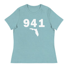 Load image into Gallery viewer, 941 Area Code Women&#39;s Relaxed T Shirt