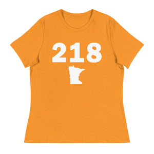 218 Area Code Women's Relaxed T Shirt