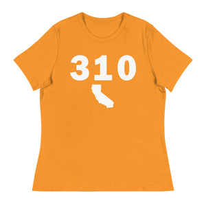 310 Area Code Women's Relaxed T Shirt