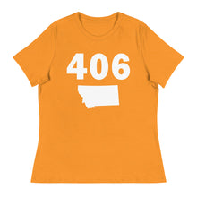 Load image into Gallery viewer, 406 Area Code Women&#39;s Relaxed T Shirt