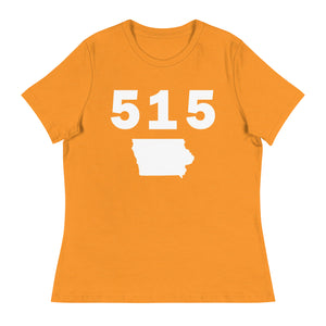 515 Area Code Women's Relaxed T Shirt