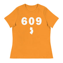 Load image into Gallery viewer, 609 Area Code Women&#39;s Relaxed T Shirt