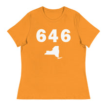 Load image into Gallery viewer, 646 Area Code Women&#39;s Relaxed T Shirt