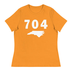704 Area Code Women's Relaxed T Shirt