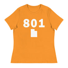 Load image into Gallery viewer, 801 Area Code Women&#39;s Relaxed T Shirt