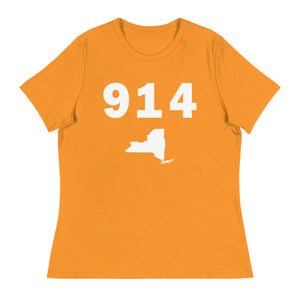 914 Area Code Women's Relaxed T Shirt