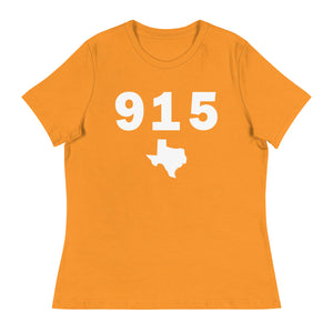 915 Area Code Women's Relaxed T Shirt