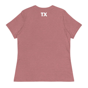 254 Area Code Women's Relaxed T Shirt