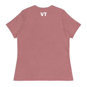 802 Area Code Women's Relaxed T Shirt