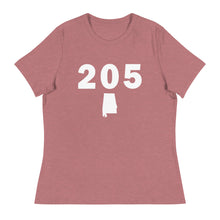 Load image into Gallery viewer, 205 Area Code Women&#39;s Relaxed T Shirt
