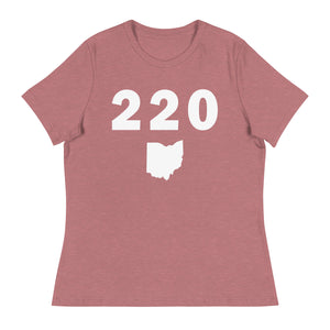 220 Area Code Women's Relaxed T Shirt