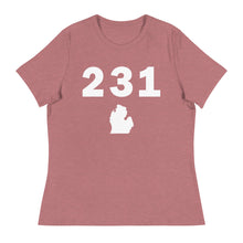 Load image into Gallery viewer, 231 Area Code Women&#39;s Relaxed T Shirt