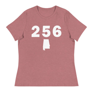 256 Area Code Women's Relaxed T Shirt