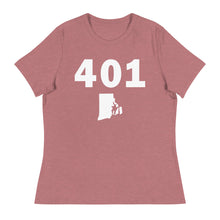 Load image into Gallery viewer, 401 Area Code Women&#39;s Relaxed T Shirt