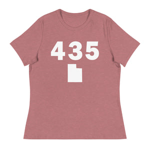 435 Area Code Women's Relaxed T Shirt