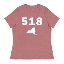 Load image into Gallery viewer, 518 Area Code Women&#39;s Relaxed T Shirt