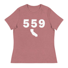 Load image into Gallery viewer, 559 Area Code Women&#39;s Relaxed T Shirt