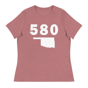 580 Area Code Women's Relaxed T Shirt