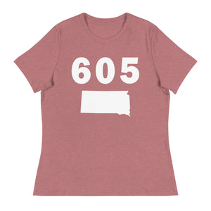 605 Area Code Women's Relaxed T Shirt