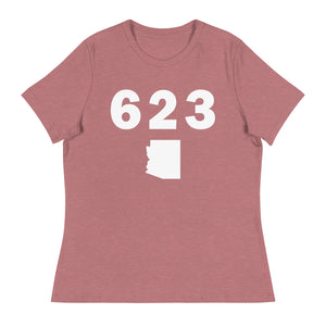 623 Area Code Women's Relaxed T Shirt