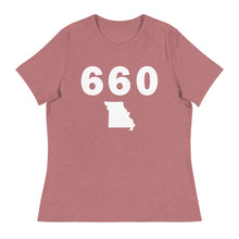 Load image into Gallery viewer, 660 Area Code Women&#39;s Relaxed T Shirt