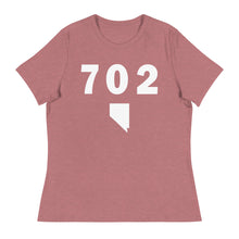 Load image into Gallery viewer, 702 Area Code Women&#39;s Relaxed T Shirt