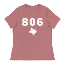 Load image into Gallery viewer, 806 Area Code Women&#39;s Relaxed T Shirt