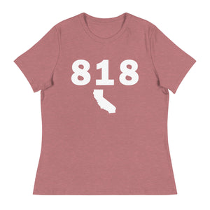 818 Area Code Women's Relaxed T Shirt