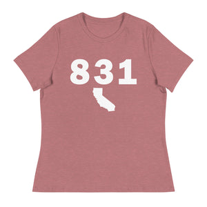 831 Area Code Women's Relaxed T Shirt
