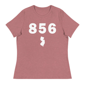 856 Area Code Women's Relaxed T Shirt