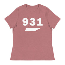 Load image into Gallery viewer, 931 Area Code Women&#39;s Relaxed T Shirt