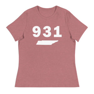 931 Area Code Women's Relaxed T Shirt